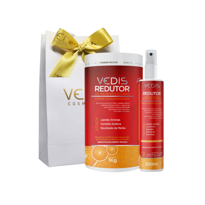 Presente - Creme Redutor 1Kg + Fluido Potencializador Redutor 200ml