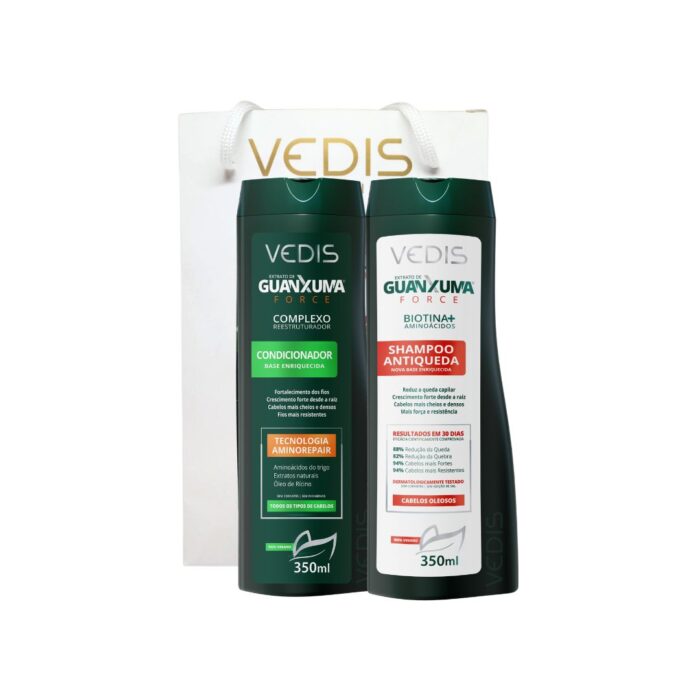 Presente - kit Guanxuma (Shampoo Oleoso + Condicionador 350ml)